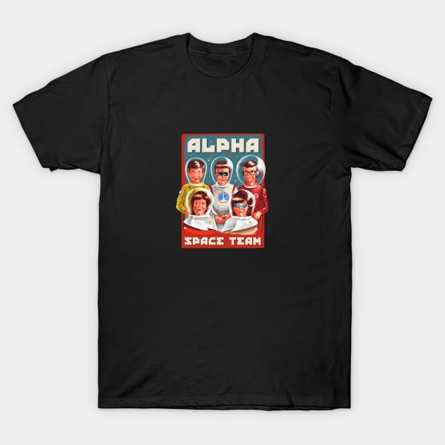 Alpha Space Team T-Shirt by Dandy18